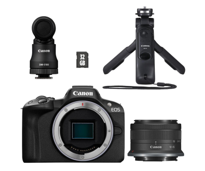 Aparat Canon EOS R50 + RF-S 18-45mm f/4.5-6.3 IS STM Creator
